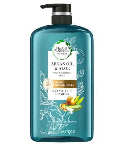 Champú de Aceite de Argán y Aloe Vera Sin Sulfatos, 29.2 fl.oz. Belleza y Cuidado Personal