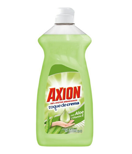 Detergente Para Trastes Axion Complete Aloe Liquido 640 mL