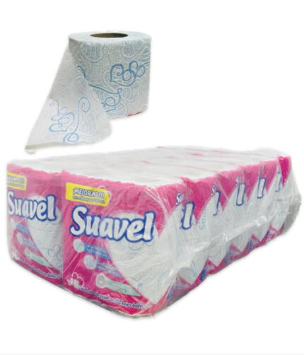 Papel Higiénico Suavel Pack 12 Rollos